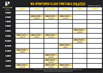 Wa SportsMed Pilates Timetable